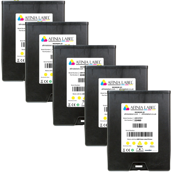 Afinia L801 Gelb Tintenkartuschen 5er Set